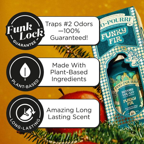 Poo Pourri Funky Fir Poo~Pourri: Festive Toilet Spray