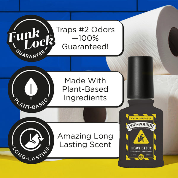 Poo Pourri Heavy Doody Poo~Pourri Spray: Fresh Bathroom Scents
