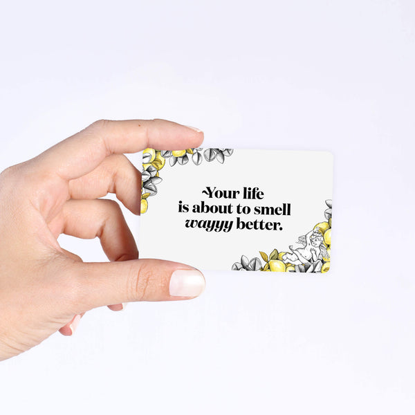 poo pourri Life’s About to Smell Better e-Gift Card - Poo~Pourri Gift Card