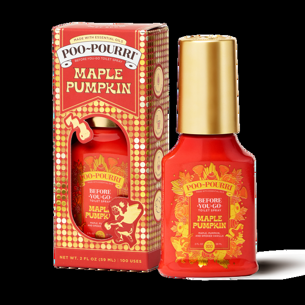 Poo Pourri Maple Pumpkin Poo~Pourri: Spoopy Fall Toilet Spray