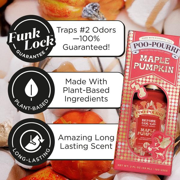 Poo Pourri Maple Pumpkin Poo~Pourri: Spoopy Fall Toilet Spray