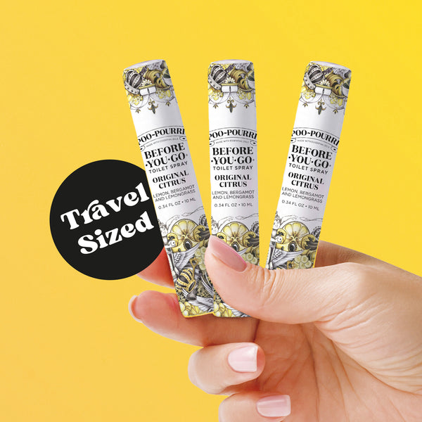 Poo Pourri Original Citrus 10ml: Travel Sized Poo~Pourri Bathroom Spray
