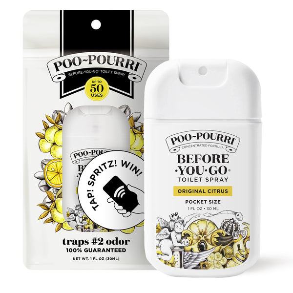 Poo Pourri Original Citrus Pocket Sprayer By Poo~Pourri