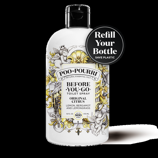 Poo Pourri Original Citrus Refill: Poo~Pourri Bathroom Spray - Buy Now