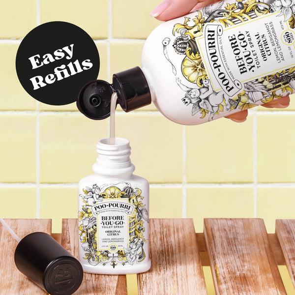 Poo Pourri Original Citrus Refill: Poo~Pourri Bathroom Spray - Buy Now
