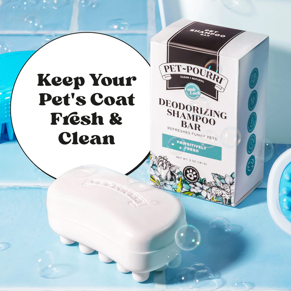 Poo Pourri Pet~Pourri Shampoo Bar: Gentle Pet Cleaning
