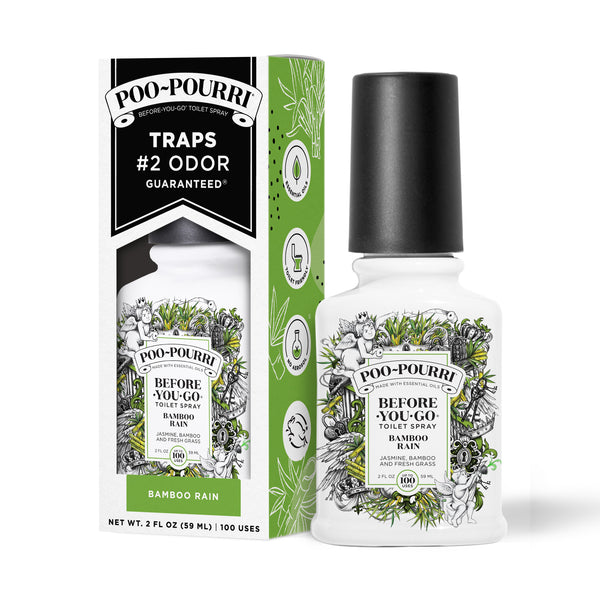 Poo Pourri Bamboo Rain - Poo~Pourri Toilet Spray