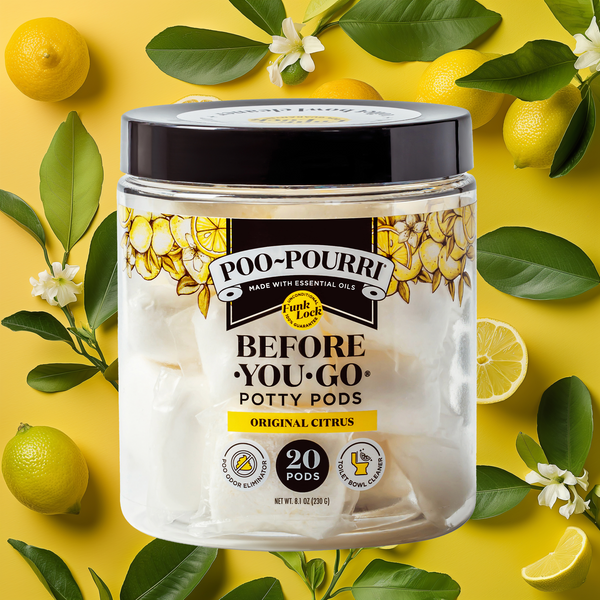 Poo Pourri Poo~Pourri Citrus Potty Pods: Fresh Bathroom Odor Remover