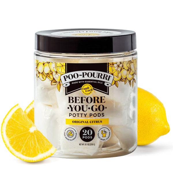 Poo Pourri Poo~Pourri Citrus Potty Pods: Fresh Bathroom Odor Remover