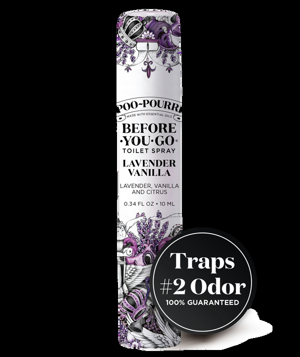 Poo Pourri Poo~Pourri Lavender Vanilla 10ml: Travel Ready Toilet Spray
