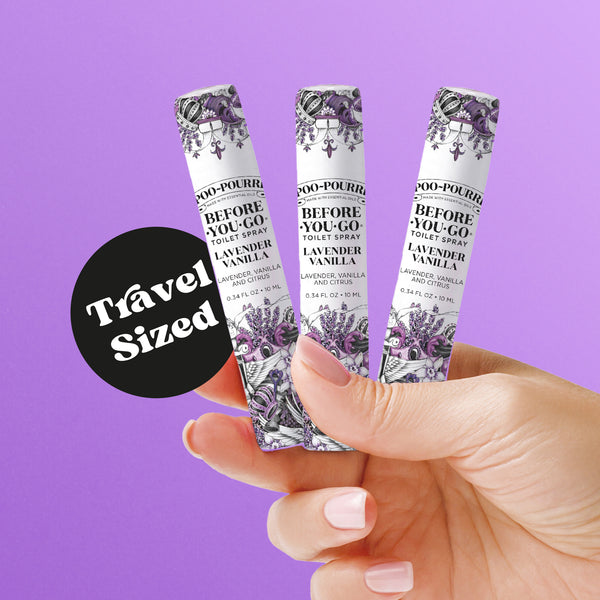 Poo Pourri Poo~Pourri Lavender Vanilla 10ml: Travel Ready Toilet Spray