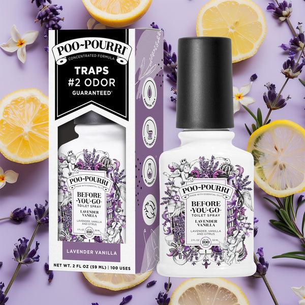 poo pourri Poo~Pourri Lavender Vanilla: Fresh Bathroom Spray