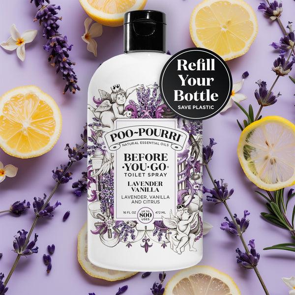 Poo Pourri Poo~Pourri Lavender Vanilla Refill: Refresh Your Bathroom