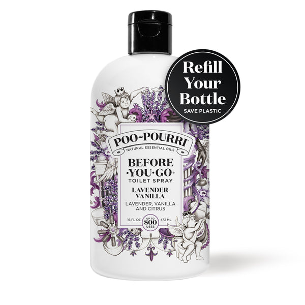 Poo Pourri Poo~Pourri Lavender Vanilla Refill: Refresh Your Bathroom