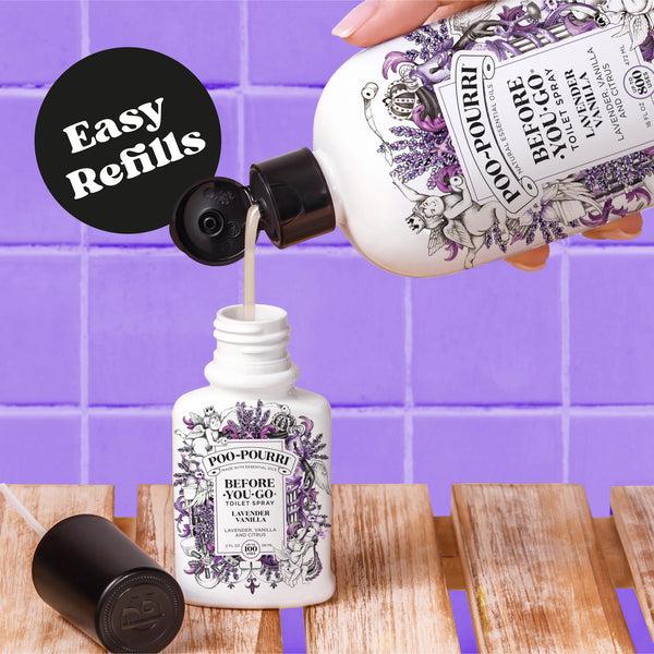 Poo Pourri Poo~Pourri Lavender Vanilla Refill: Refresh Your Bathroom