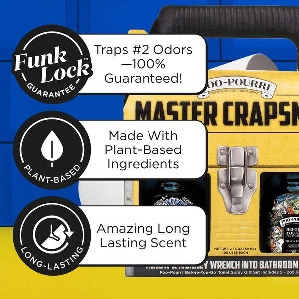 Poo Pourri Poo~Pourri Master Crapsman Gift Set: The Best Gift For Dad