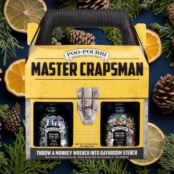 poo pourri Poo~Pourri Master Crapsman Gift Set: The Best Gift for Dad