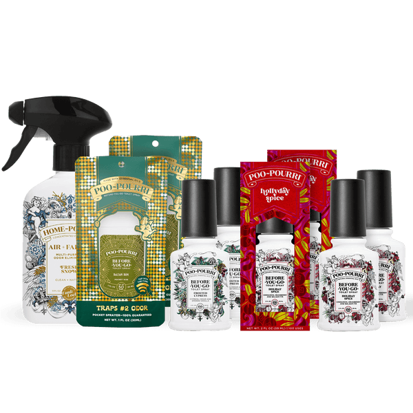 Poo Pourri Sleigh The Stink Bundle