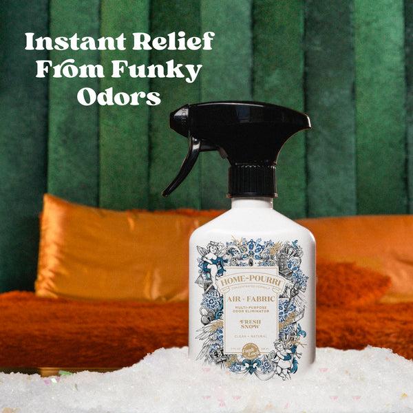 Poo Pourri ~Pourri Fresh Snow Room Spray: Freshen Air & Fabric