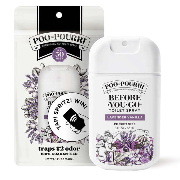 Poo Pourri ~Pourri Lavender Vanilla Pocket Sprayer: Shop Today