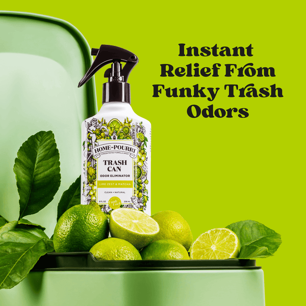 Poo Pourri ~Pourri Lime Zest & Matcha: Trash Can Air Deodorizer