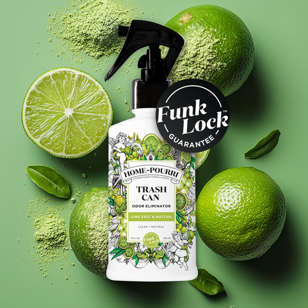 poo pourri ~Pourri Lime Zest & Matcha: Trash Can Air Deodorizer