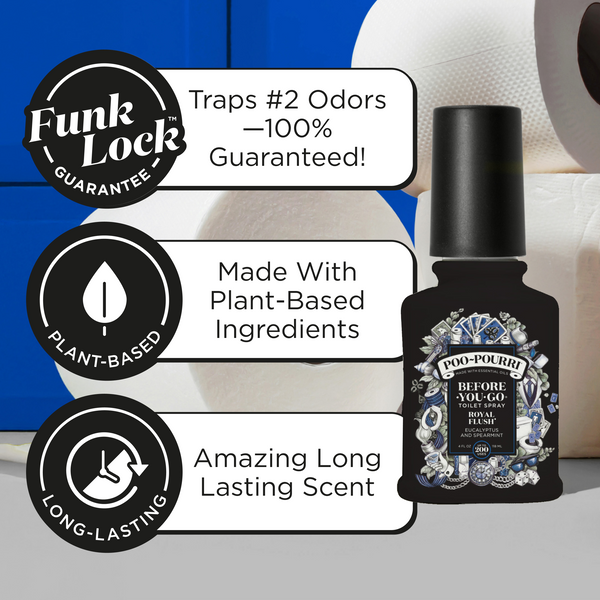 Poo Pourri Royal Flush Poo~Pourri: Fresh Scent & Benefits