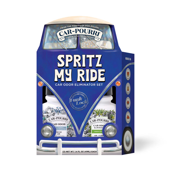 Poo Pourri Spritz My Ride Set - Car~Pourri Car Air Freshener