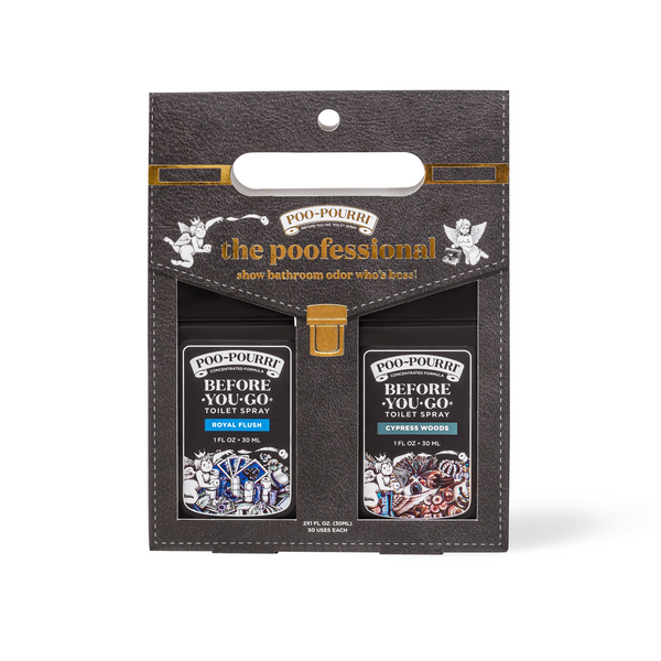 Poo Pourri The Poofessional: Pocket-Sized Poo~Pourri Toilet Spray Set