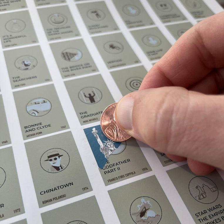 Pop Chart Lab 100 Essential Films Scratch-off Chart – Pop Chart
