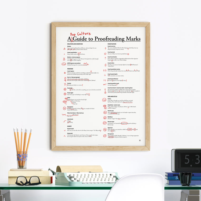 Pop Chart Lab A Pop Culture Guide To Proofreading Marks – Pop Chart
