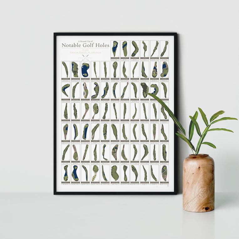 Pop Chart Lab A Round-Up Of Notable Golf Holes In The United States Of America – Pop Chart