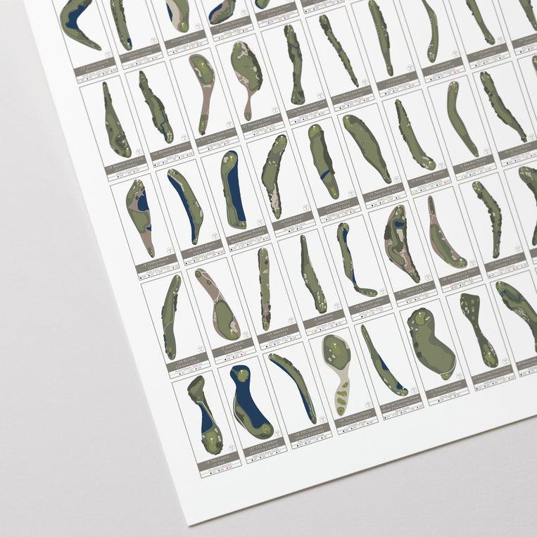 Pop Chart Lab A Round-Up Of Notable Golf Holes In The United States Of America – Pop Chart