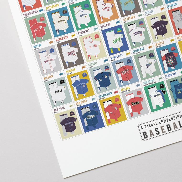 Pop Chart Lab A Visual Compendium Of Baseball Uniforms – Pop Chart