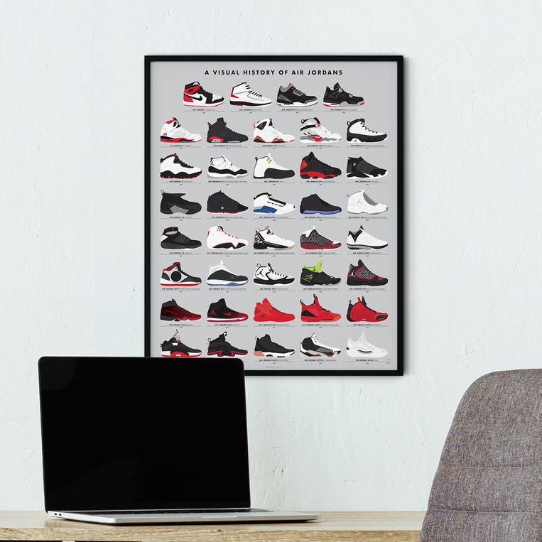 Pop Chart Lab A Visual History Of Air Jordans – Pop Chart