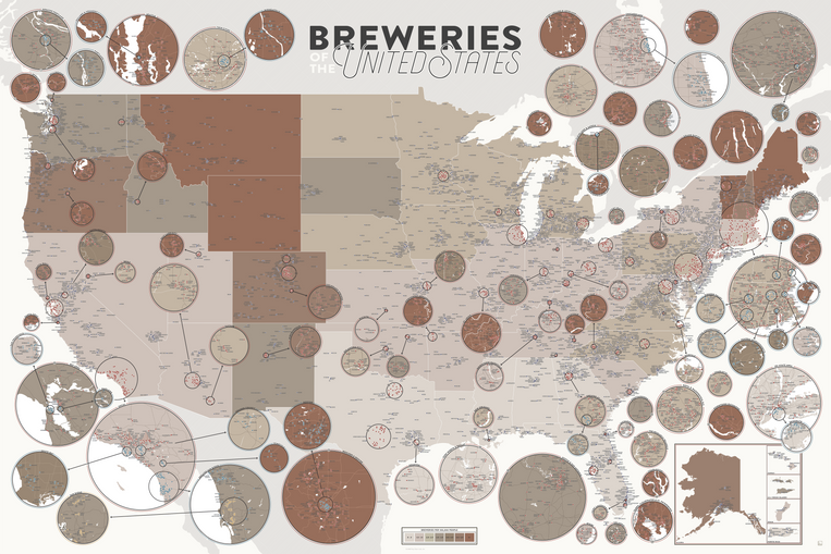 pop chart lab Breweries of the United States – Pop Chart
