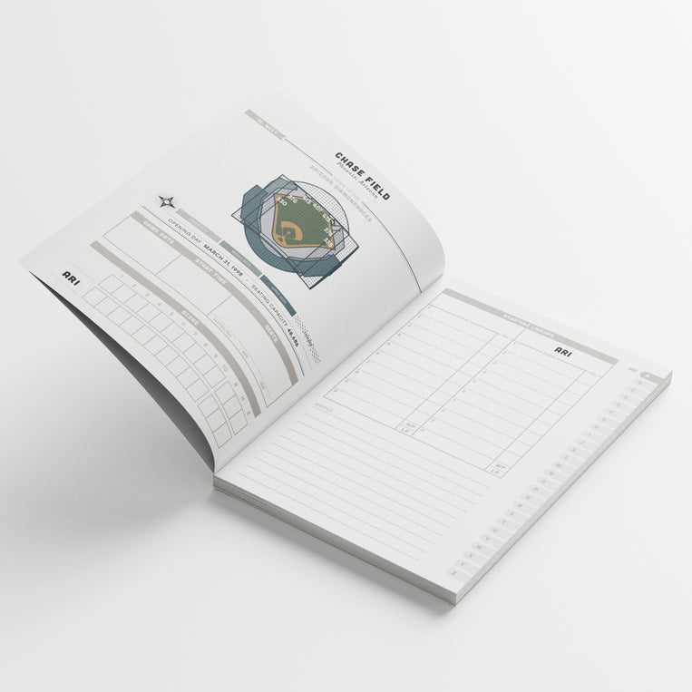 Pop Chart Lab Major League Ballparks Logbook – Pop Chart