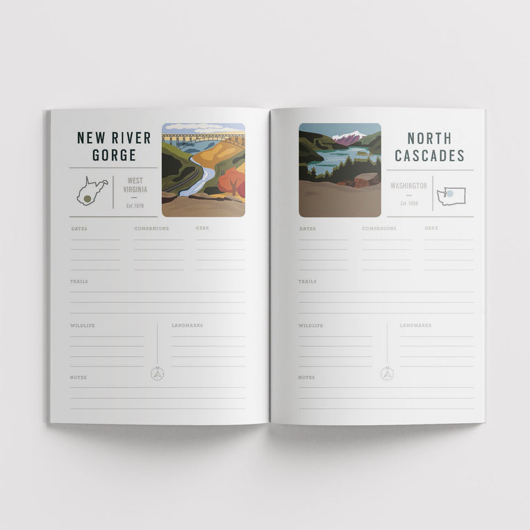 Pop Chart Lab National Parks Of The US Logbook – Pop Chart