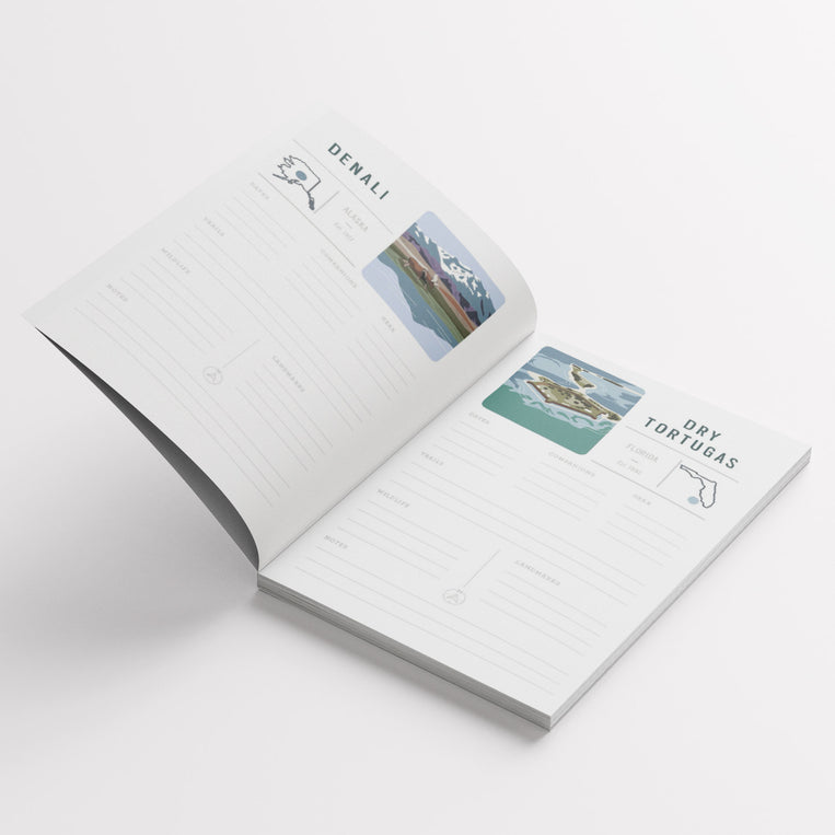 Pop Chart Lab National Parks Of The US Logbook – Pop Chart