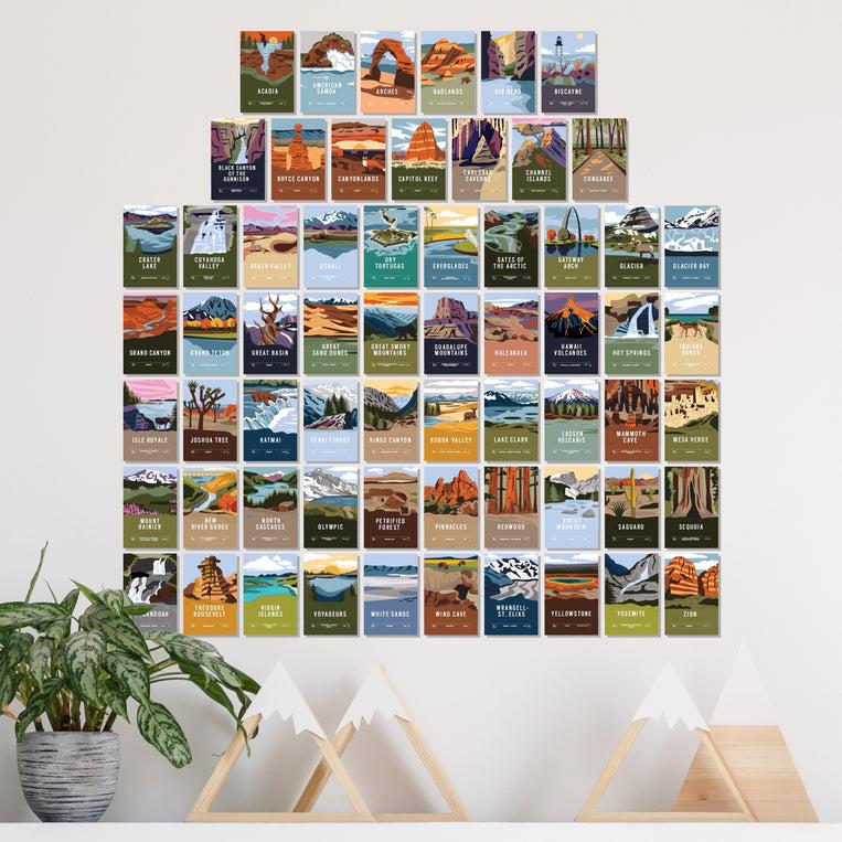Pop Chart Lab National Parks Collage Kit – Pop Chart