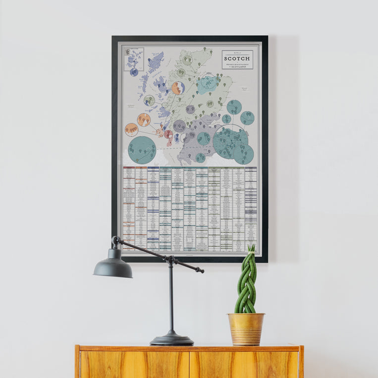 Pop Chart Lab The Map Of Scotch – Pop Chart