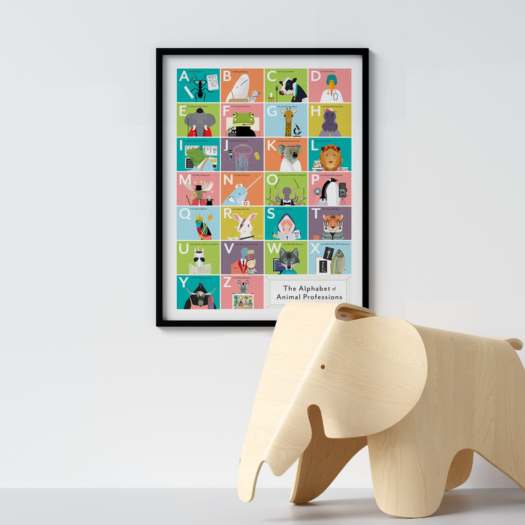 Pop Chart Lab The Alphabet Of Animal Professions – Pop Chart