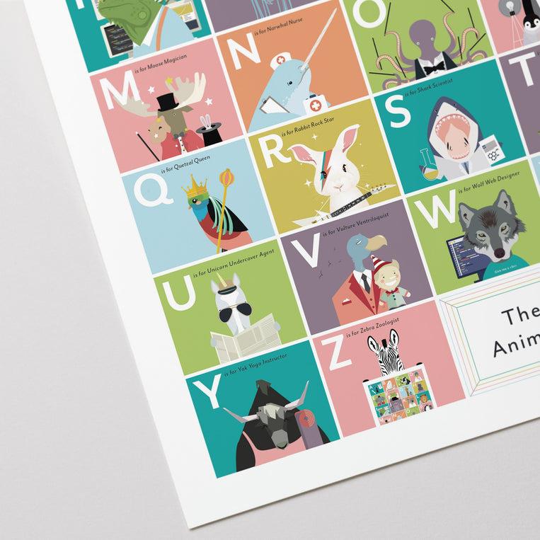 Pop Chart Lab The Alphabet Of Animal Professions – Pop Chart