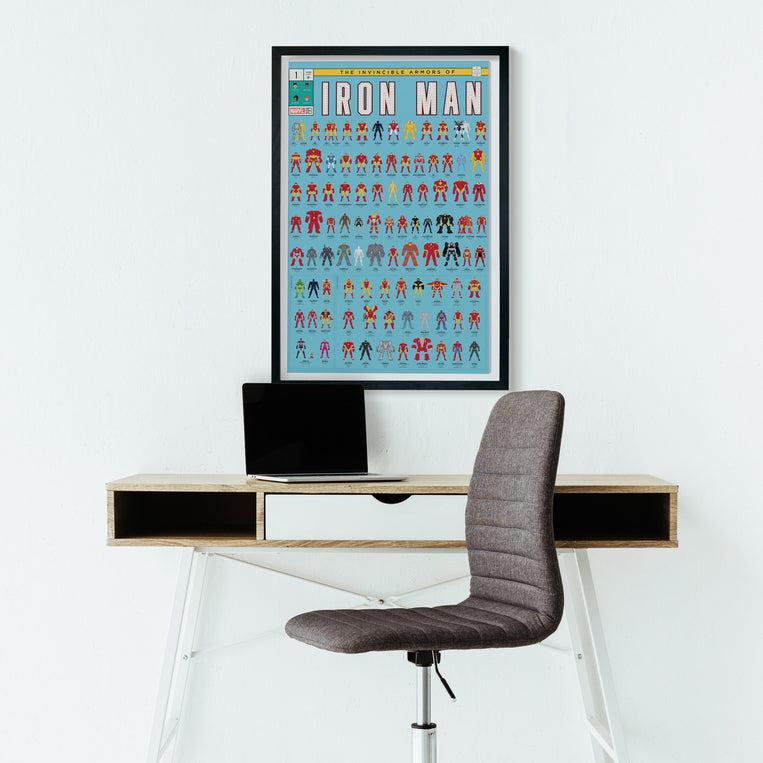 Pop Chart Lab The Invincible Armors Of Iron Man – Pop Chart