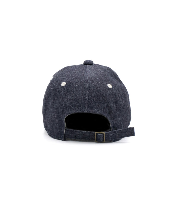 Pop Trading Company Fullcount & Pop 6-Panel Denim Baseball Cap