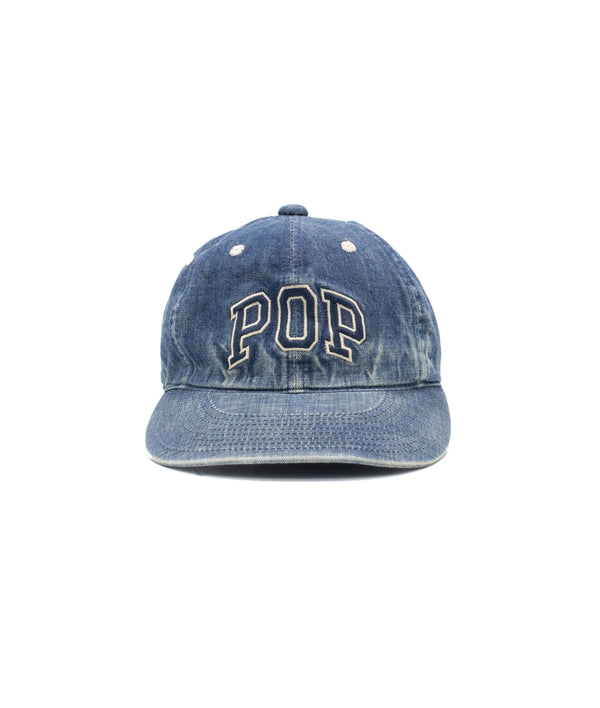 pop trading company Fullcount & Pop 6-Panel Denim Baseball Cap “Dartford”