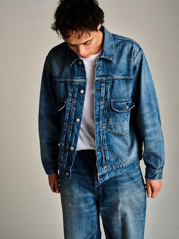 pop Trading Company Fullcount & Pop Type 2 Denim Jacket “Dartford”