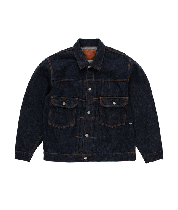 pop trading company Fullcount & Pop Type 2 Denim Jacket