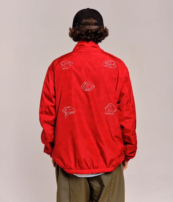 Pop Trading Company Pop Adam Reversible Jacket Delta Camo/Goji Berry