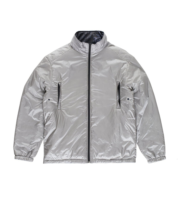 Pop Trading Company Pop Adam Reversible Jacket Silver